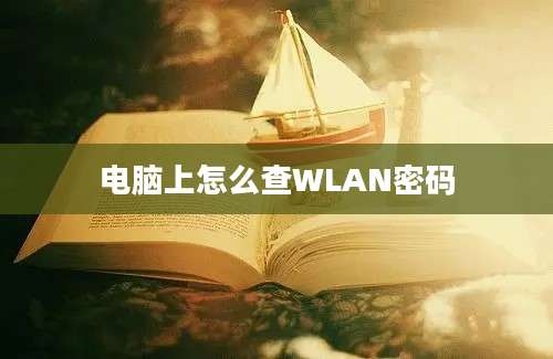 电脑上怎么查WLAN密码