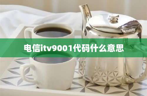 电信itv9001代码什么意思