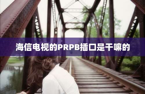 海信电视的PRPB插口是干嘛的