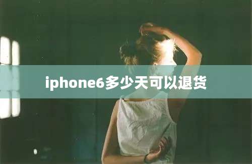 iphone6多少天可以退货