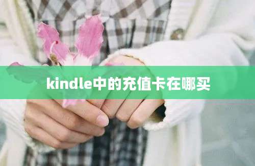 kindle中的充值卡在哪买