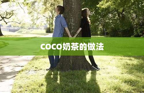 COCO奶茶的做法