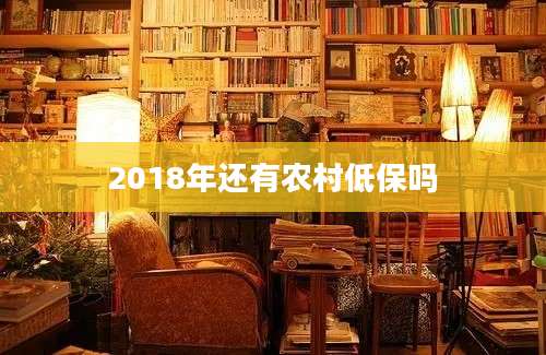 2018年还有农村低保吗