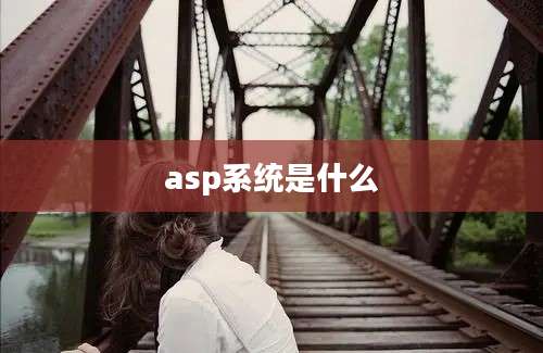 asp系统是什么