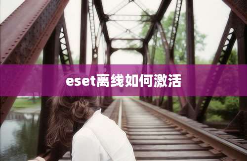 eset离线如何激活