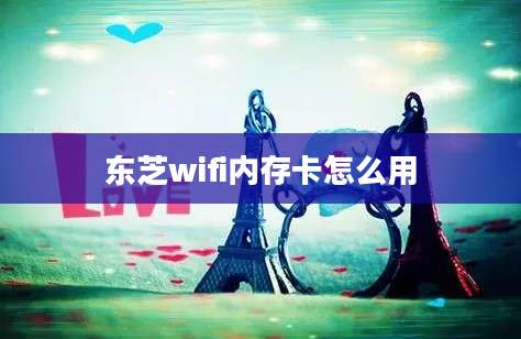 东芝wifi内存卡怎么用