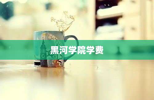 黑河学院学费