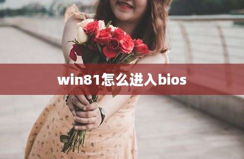 win81怎么进入bios