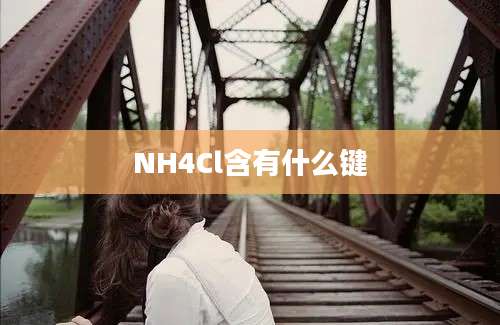 NH4Cl含有什么键