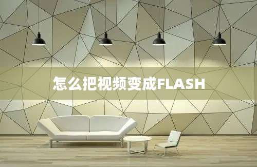 怎么把视频变成FLASH