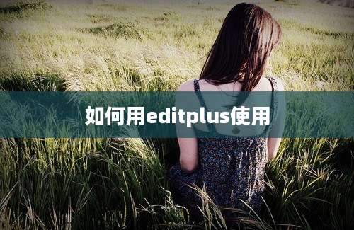 如何用editplus使用