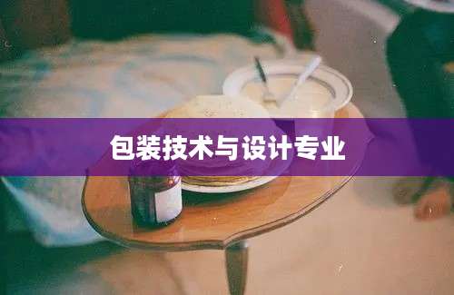 包装技术与设计专业