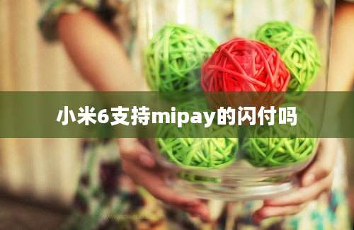 小米6支持mipay的闪付吗