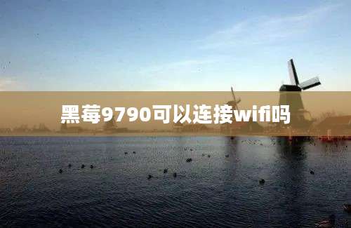 黑莓9790可以连接wifi吗